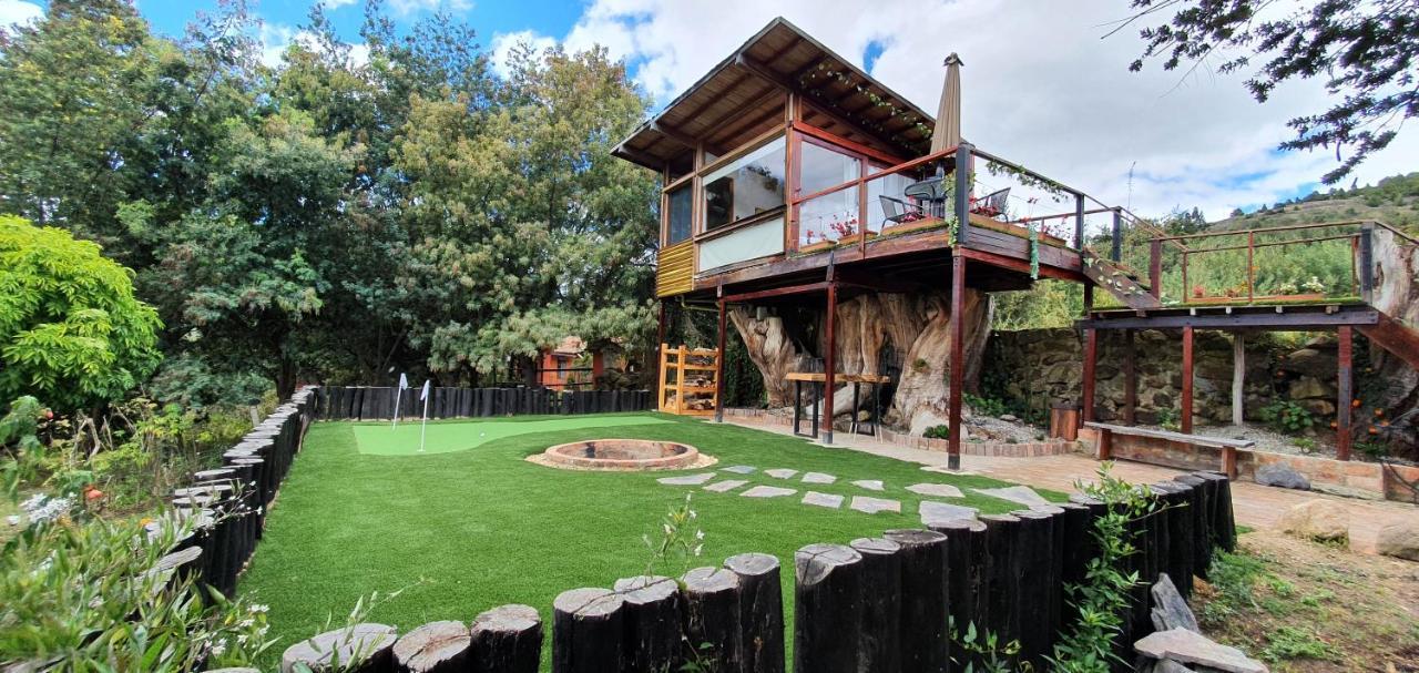 Casa En El Arbol Villa Suesca Eksteriør bilde