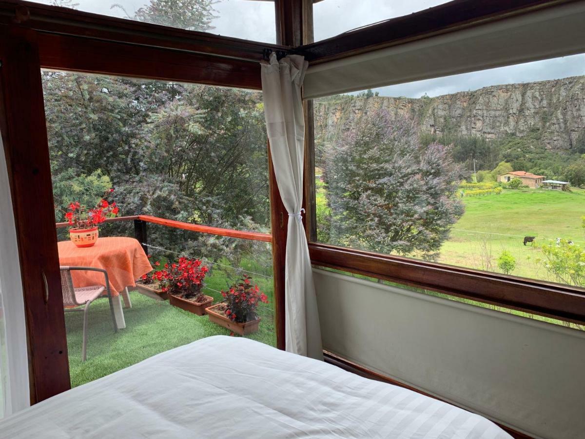 Casa En El Arbol Villa Suesca Eksteriør bilde
